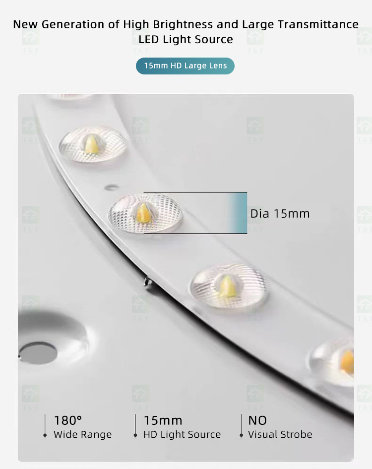 Indoor Home Round Shape Modern Living Room Led Lamps Lighting for Bedroom Lights Ceiling