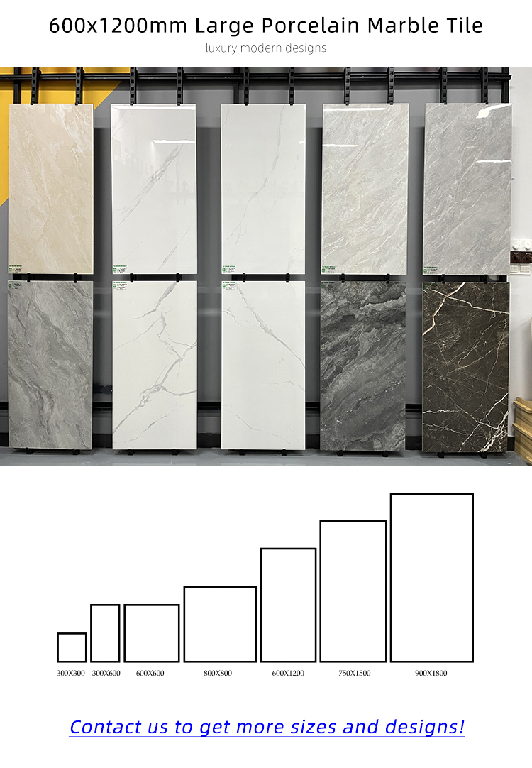 Factory Price 60x120 Porcelain Marble Polished Ceramic Glazed Glossy House Home Mable Wall Floor Tile