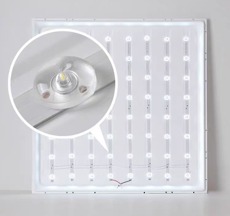 Good Quality Indoor 2x2 2x4 ft 600x600 60x60 48w Led Ceiling Backlit Panel Light for Home Office Supermarket Hospital Fixture