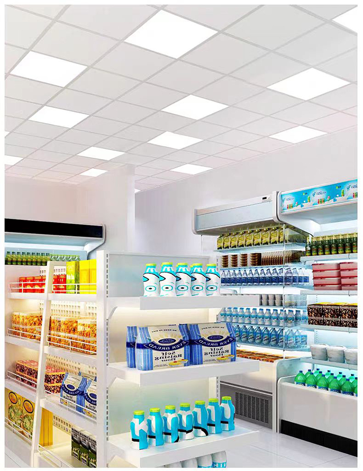 Good Quality Indoor 2x2 2x4 ft 600x600 60x60 48w Led Ceiling Backlit Panel Light for Home Office Supermarket Hospital Fixture