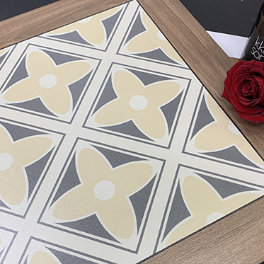 Full Body 600*600 Interior Wooden Flower Pattern Porcelain 60 by 60 Matte Glazed Rustic Floor Tiles for Living Room