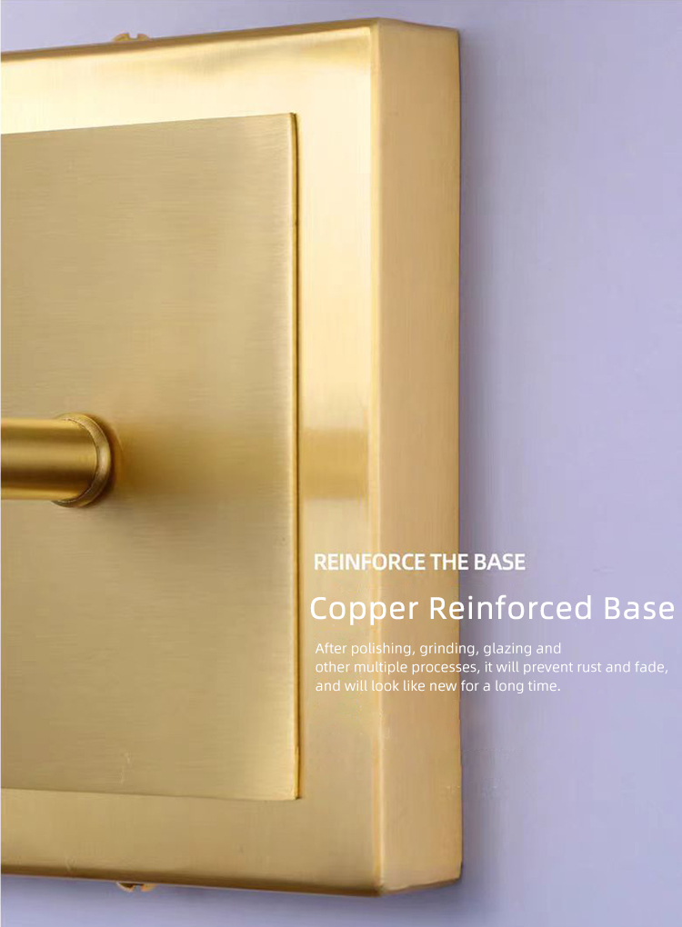 American Adjustable Copper Antique Vintage Style Light Corridor Bedroom Living Room Retro Wall Lamp