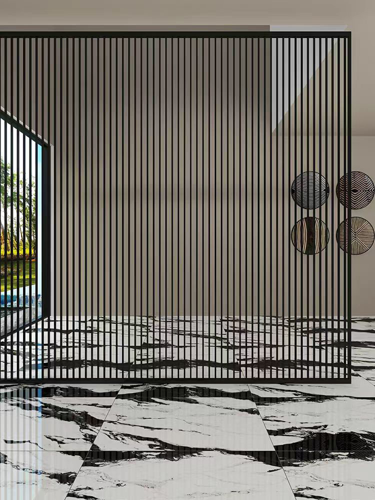 Modern Luxury 600x1200 Panda White Marble Stone Look Polished Glazed Slab Carreaux Mabre Wall Floor Tiles