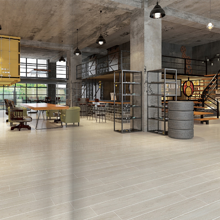 200*1000mm Full Body Porcelain Wood Plank Indoor Carrelage Hotel House Home Wooden Floor Tiles