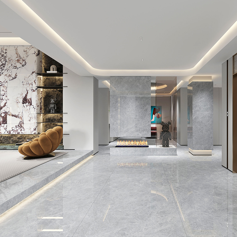Modern High Gloss Carrelage 600x1200mm Porcelain Polished Glazed Slab for Floor and Wall Tile