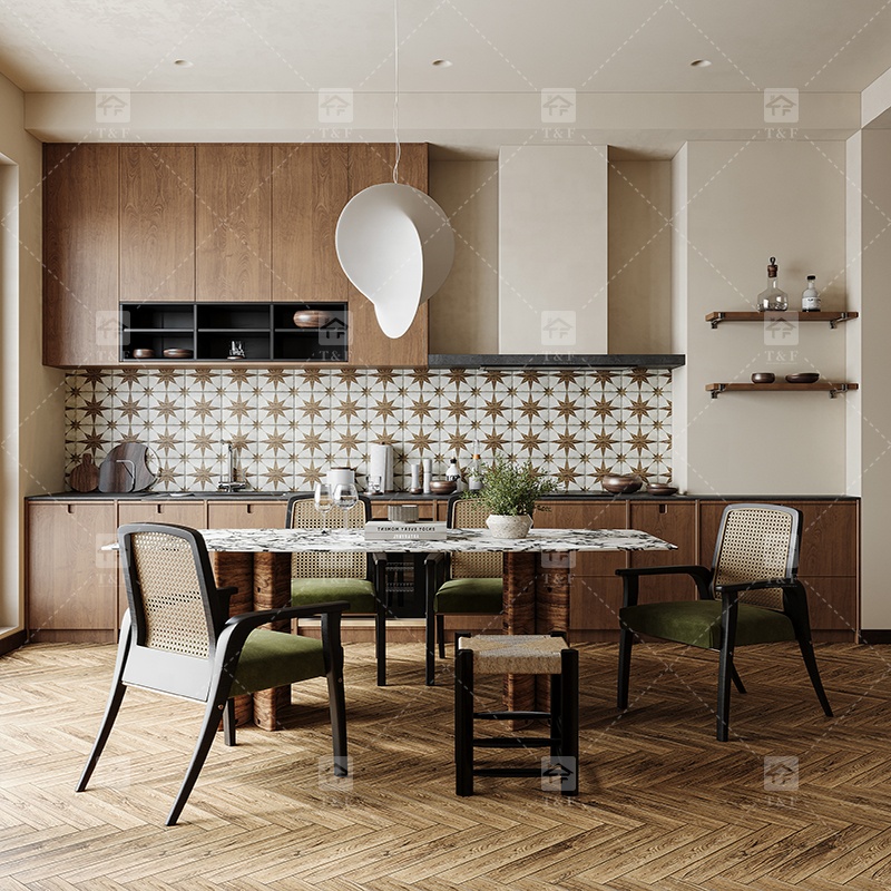 New Arrival 75x479mm Simple Modern Small Size Living Room Bedroom Antique Wood Finish Tiles