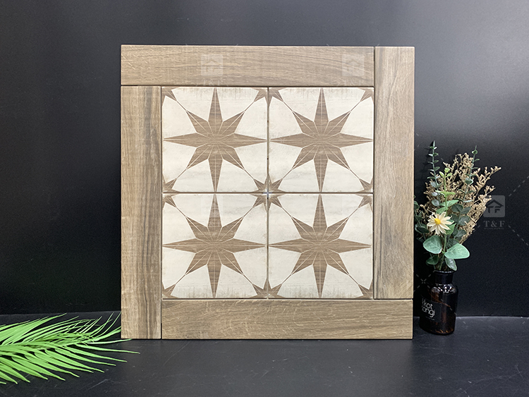 New Arrival 75x479mm Simple Modern Small Size Living Room Bedroom Antique Wood Finish Tiles