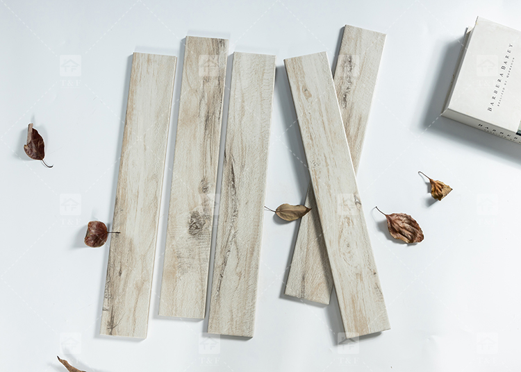 New Arrival 75x479mm Simple Modern Small Size Living Room Bedroom Antique Wood Finish Tiles