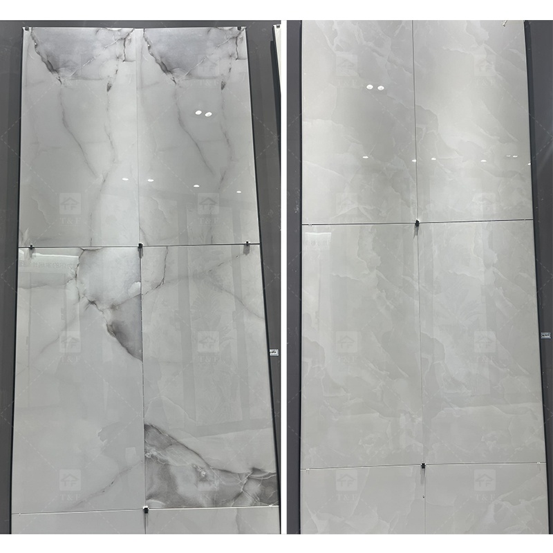 Hot Sale 750x1500 Luxury Onyx Carrelage Sol Marbre Tiles for Interior Wall Glazed Porcelain Floor Marble Tile