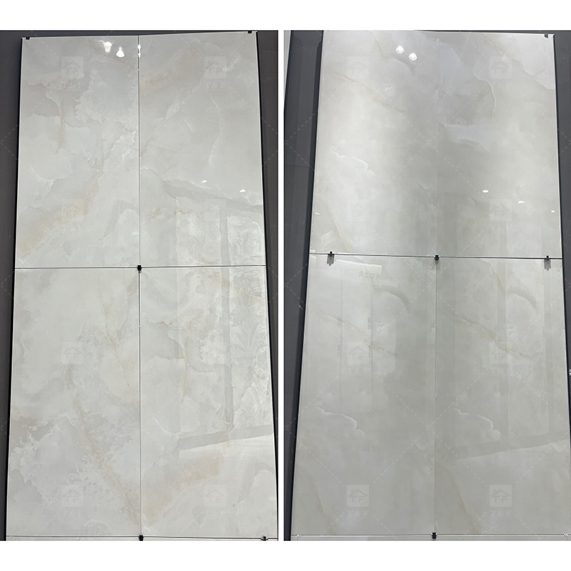 Hot Sale 750x1500 Luxury Onyx Carrelage Sol Marbre Tiles for Interior Wall Glazed Porcelain Floor Marble Tile