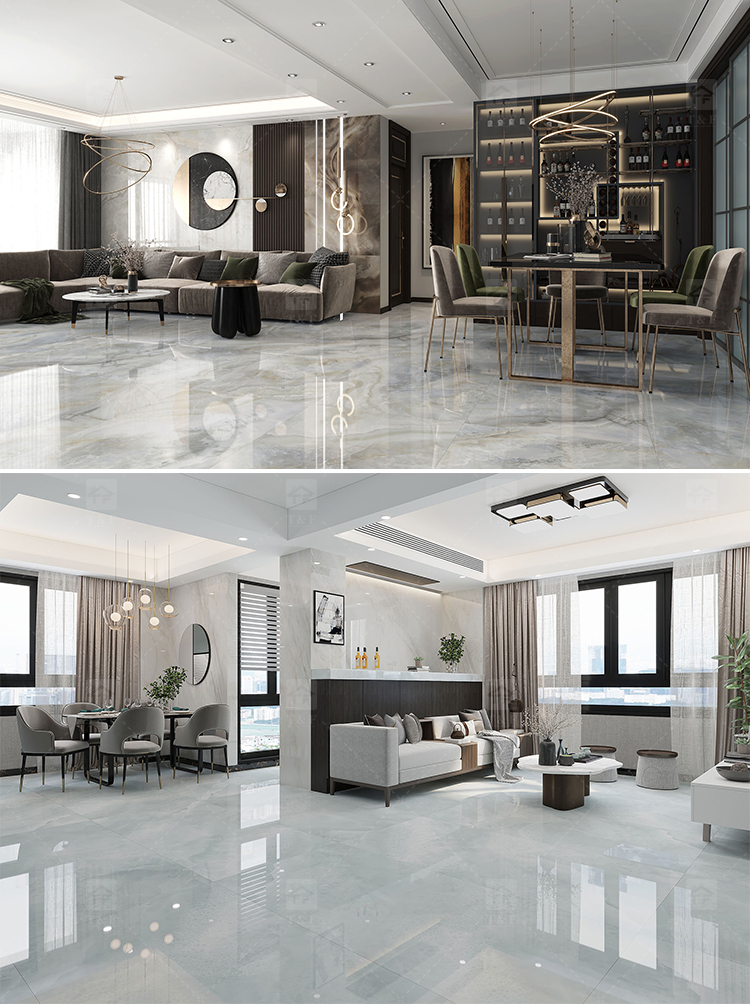Hot Sale 750x1500 Luxury Onyx Carrelage Sol Marbre Tiles for Interior Wall Glazed Porcelain Floor Marble Tile
