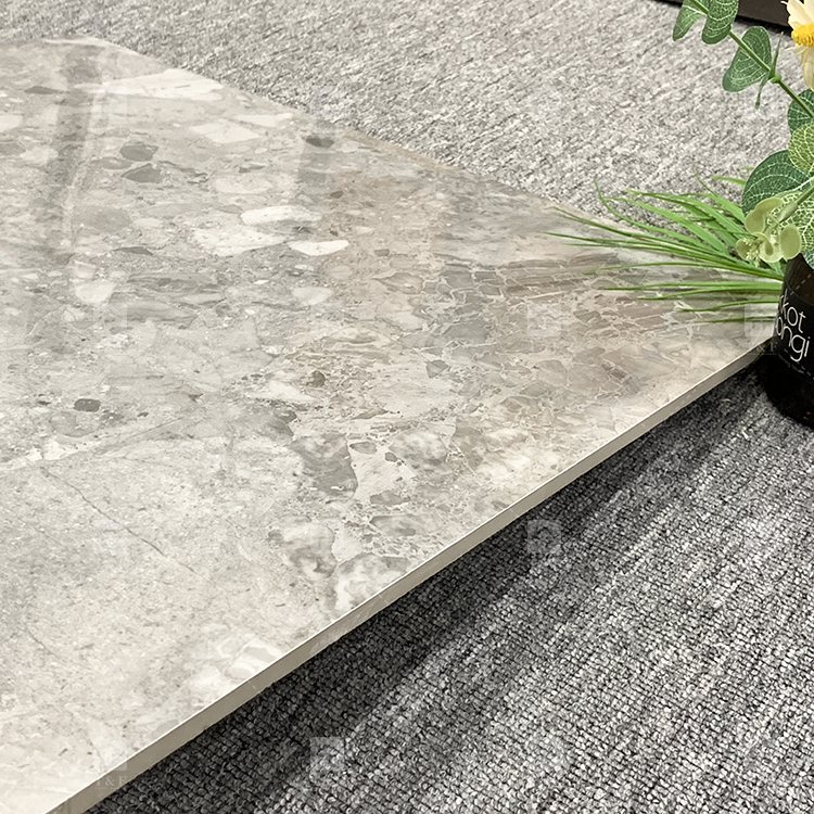 Hot 60x60 60x120 Gloss Marble Floor Tile Villa Hotel Indoor Tiles for Bathroom Living Room Floor