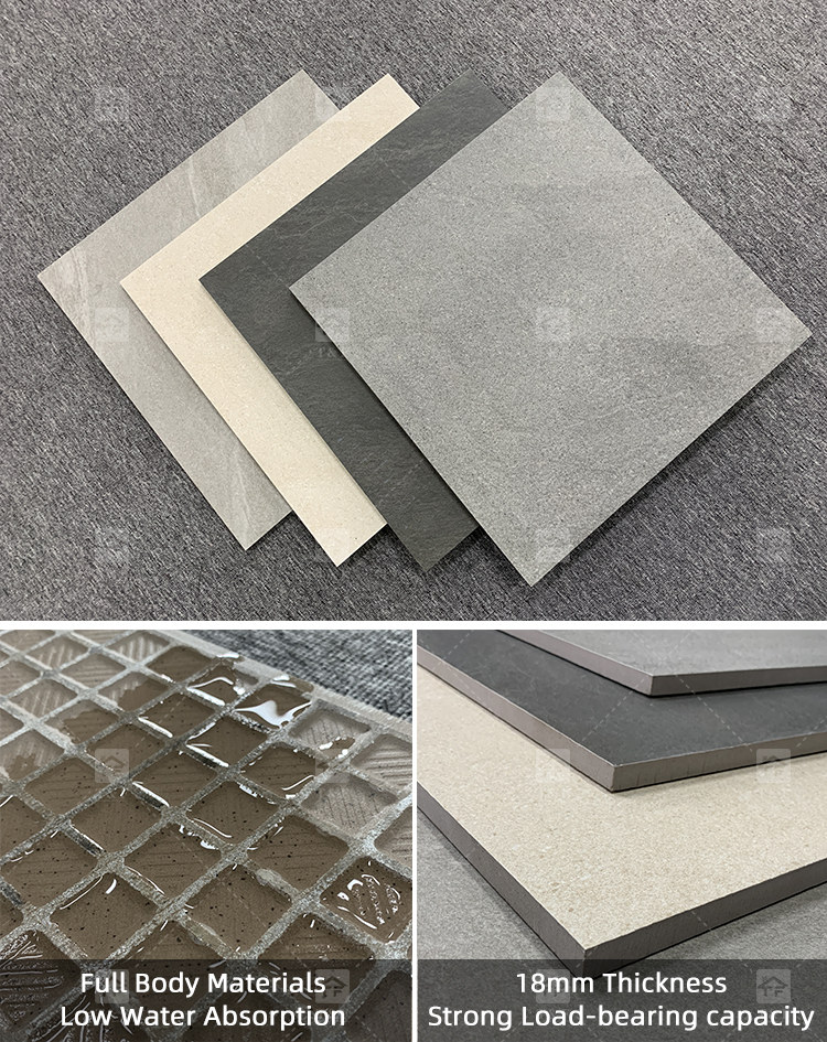 Hot Sale 60x60 1.8cm Non-Slip Outdoor Paver Floor Tile Villa Garden Outdoor Garden Floor Paving Stone