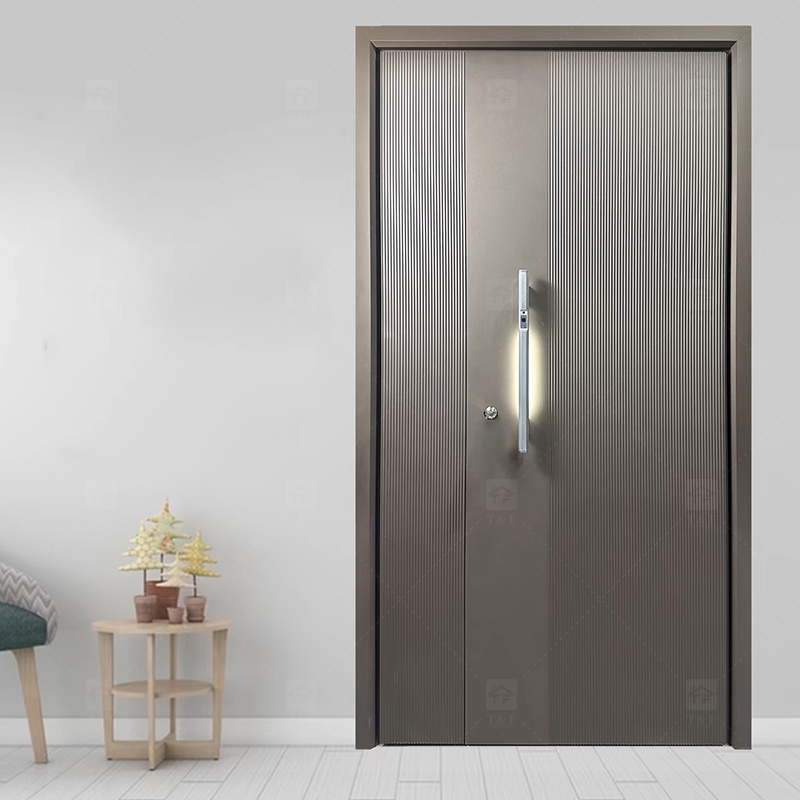 Modern Design Security Steel Entry Door Exterior Security Doors Homes Rntrance Villa Security Entrance Doors