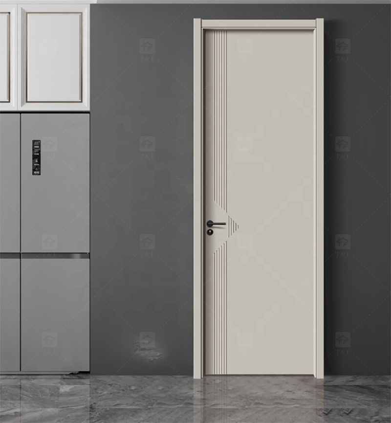 Factory Hot-Selling Solid Wooden Interior Sliding Door Best Wood Door for House Villa Room