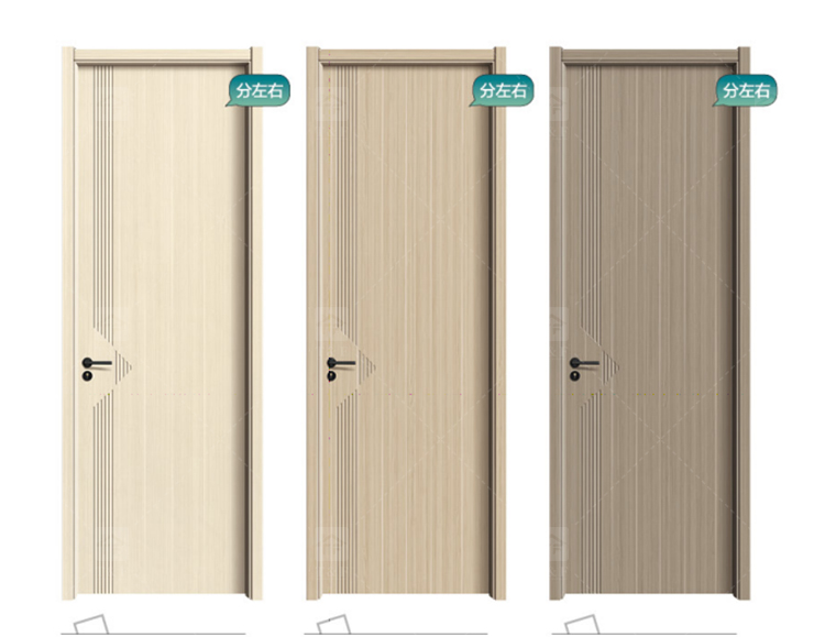 Factory Hot-Selling Solid Wooden Interior Sliding Door Best Wood Door for House Villa Room