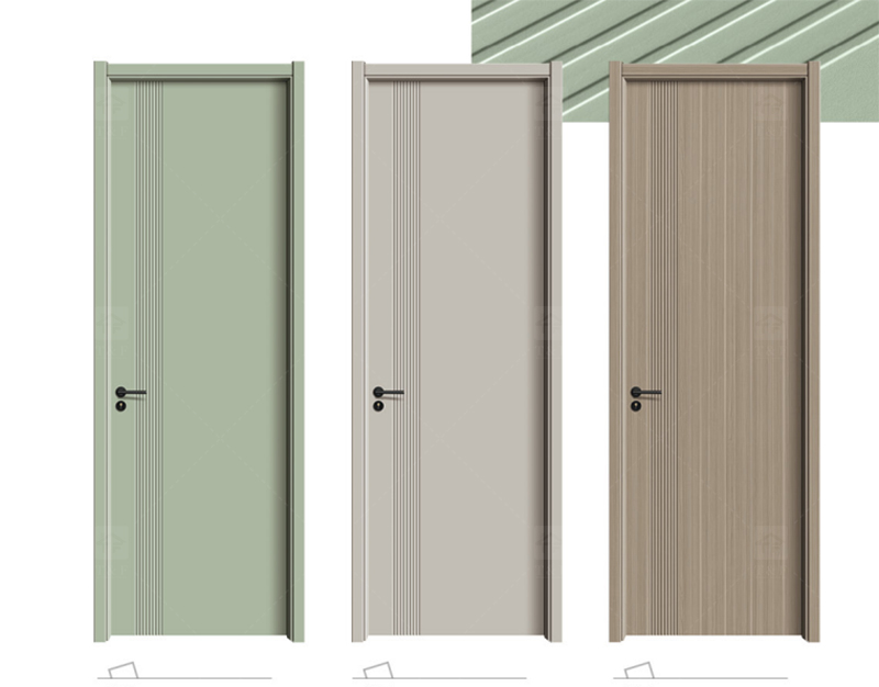 Factory Hot-Selling Solid Wooden Interior Sliding Door Best Wood Door for House Villa Room