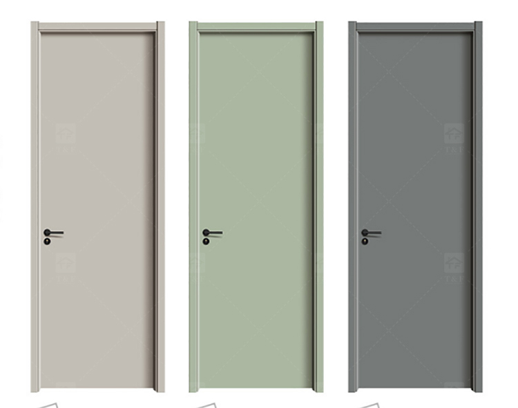 Factory Hot-Selling Solid Wooden Interior Sliding Door Best Wood Door for House Villa Room