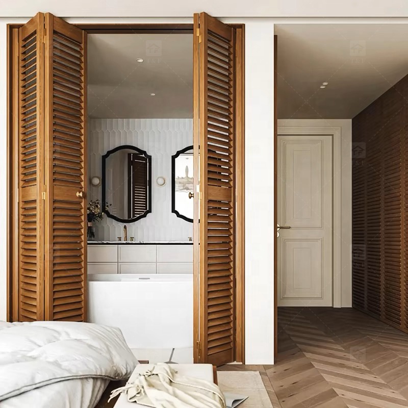 European Style Solid Wood Window Aluminum Louver Exterior Decorative Louvers Window Open for House Application