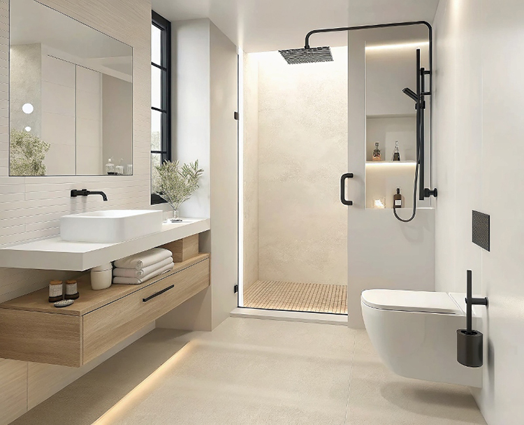 300x600 Cement Style Gray Anti-slip Matte Glazed Porcelain Tile for Kitchen and Bathroom Wall Tiles