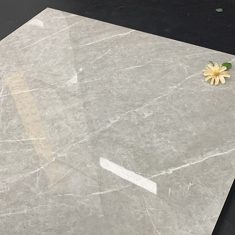 Foshan 60x60 Porcelain Floor Carrelage Light Gray Carreaux Sol Marble Tiles for Bathroom Floor and Wall Tiles