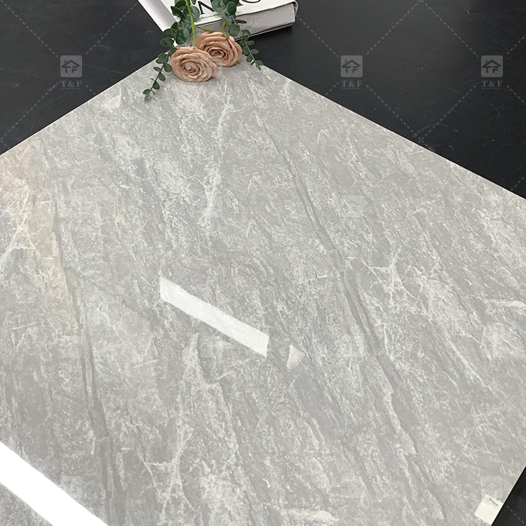 Foshan 60x60 Porcelain Floor Carrelage Light Gray Carreaux Sol Marble Tiles for Bathroom Floor and Wall Tiles