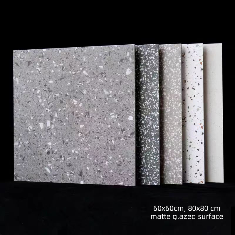 30x60 40x80 Terrazzo Tiles Ceramics for Bathroom and Toilet 12x24 Polished Glazed Kitchen Bathroom Shower Tile Wall and Floor