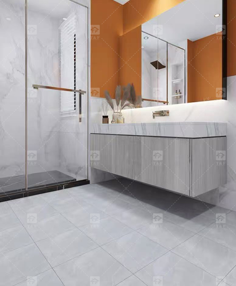 High Quality 600x600mm Anti-Slip Rustic Stone Porcelain Tiles Matte Finish for Bathroom Kitchen Hotel Luxury Villa Modern