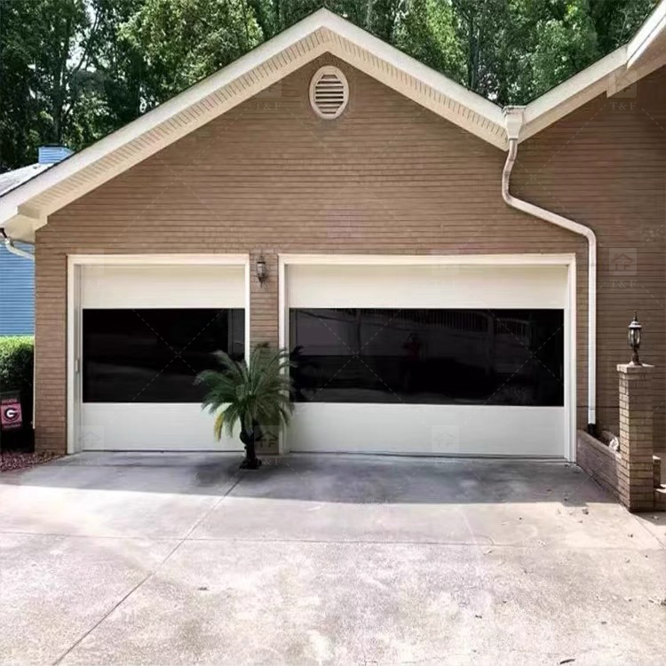 High Quality Modern Insulated Garage Door for Custom Villa & Residential Homes Customizable for Exterior Application