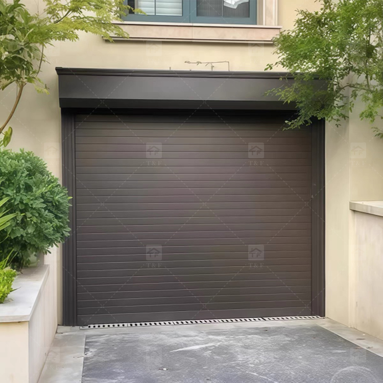 High Quality Modern Insulated Garage Door for Custom Villa & Residential Homes Customizable for Exterior Application