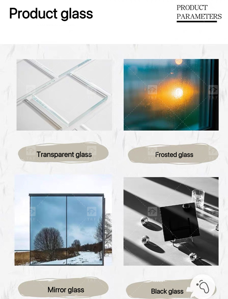 Modern Anti-Theft Automatic Aluminum Alloy Garage Door for Homes Exterior Finished Surface Waterproof Feature