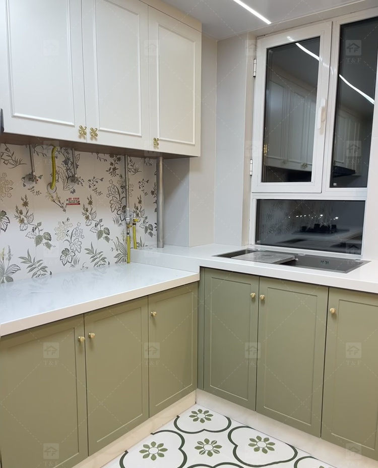 Hot New Modern Style Ready-to-Assemble Kitchen Cabinet Elegant Wardrobe for Kitchen Storage