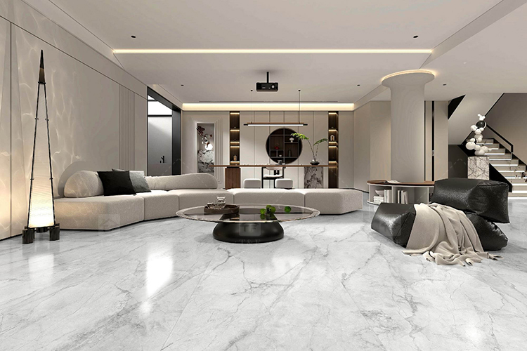 Modern Glossy Porcelain Tiles 1200 X 600 Floor for Living Room Carrelage Pour Sol Floor Tiles 60x120
