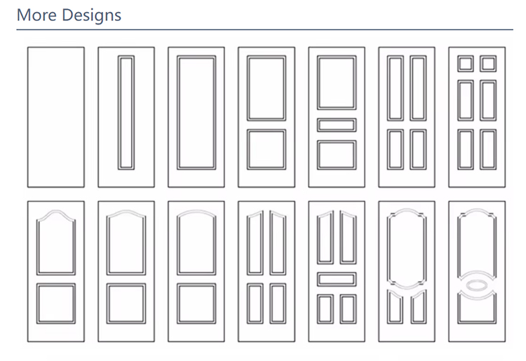Modern Waterproof Solid Wood Interior Doors New Design with Accessories on Sale for Hotel and Bedroom Application