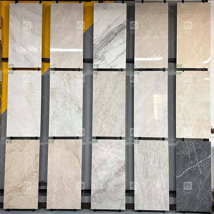 Glossy Polished Glazed Marble Porcelain 60x120 Interior Bathroom Wall Floor Tile for Living Room