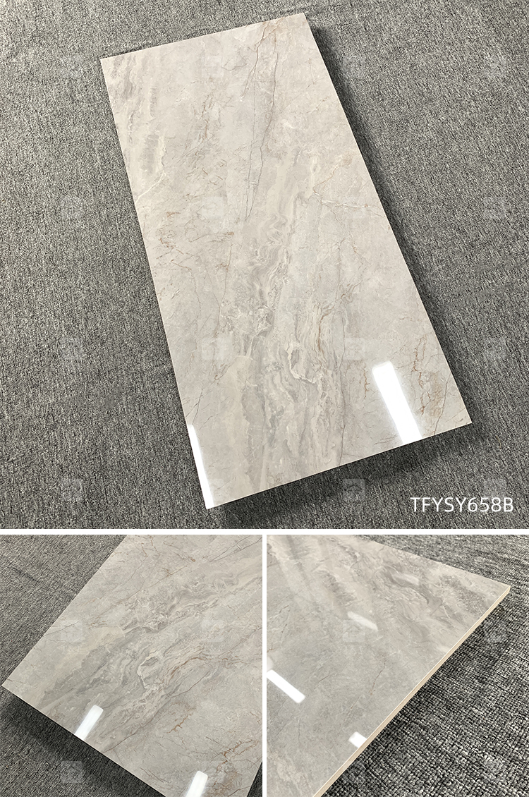Glossy Polished Glazed Marble Porcelain 60x120 Interior Bathroom Wall Floor Tile for Living Room