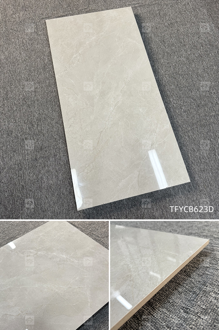 Glossy Polished Glazed Marble Porcelain 60x120 Interior Bathroom Wall Floor Tile for Living Room