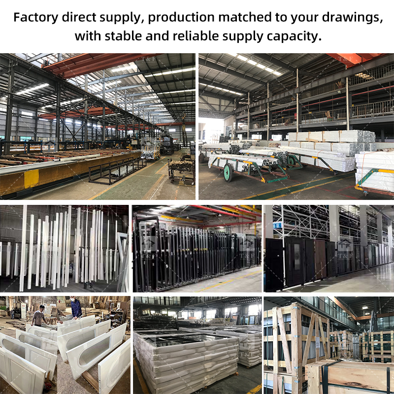 Customized Exterior Pivot Entrance Door Heavy-Duty Large Villa Aluminum Wood Security Front Door