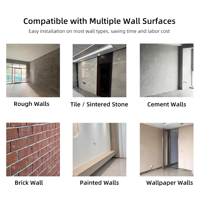 Waterproof Fire Resistant WPC Bamboo Composite 3D Fluted Panneau Mural Wall Cladding Panel for Interior Decorative