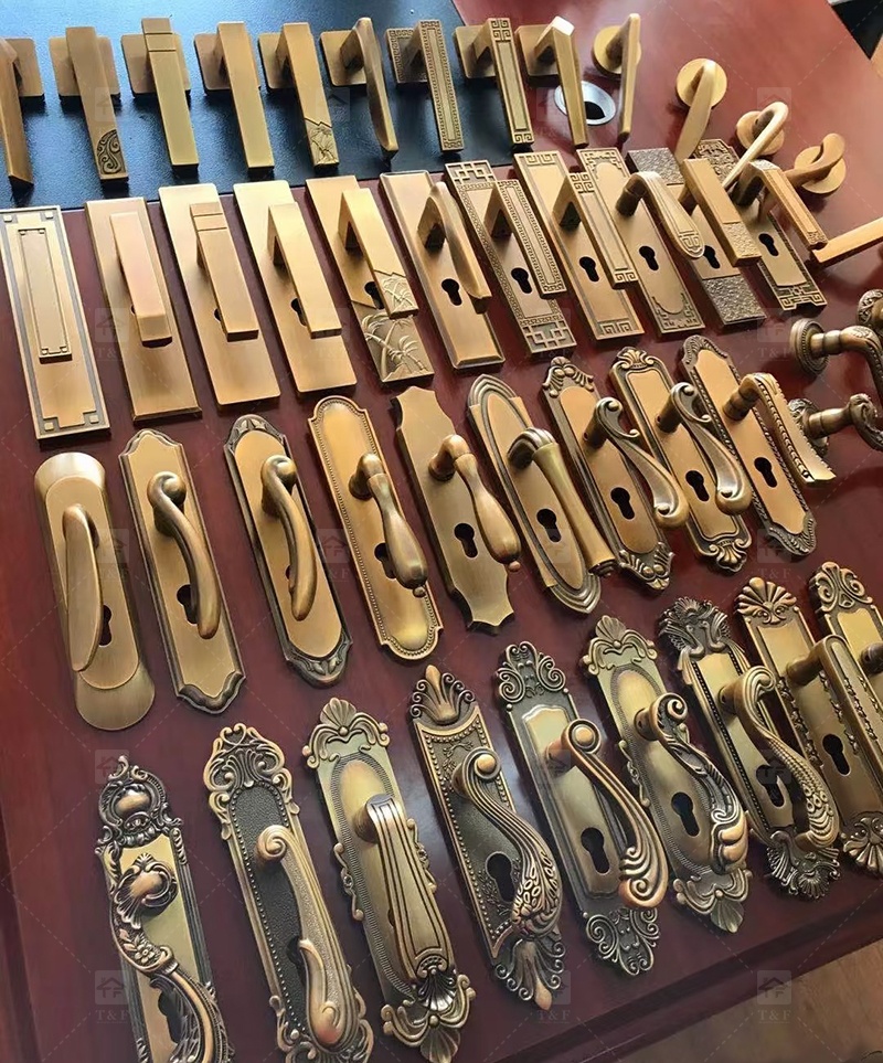 Factory High Performance Cost Ratio Modern Interior Door Handles Lock with Customization for Villa Hotel & Apartment Use